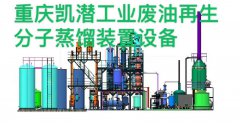 廢油過濾分子蒸餾設備工藝原理